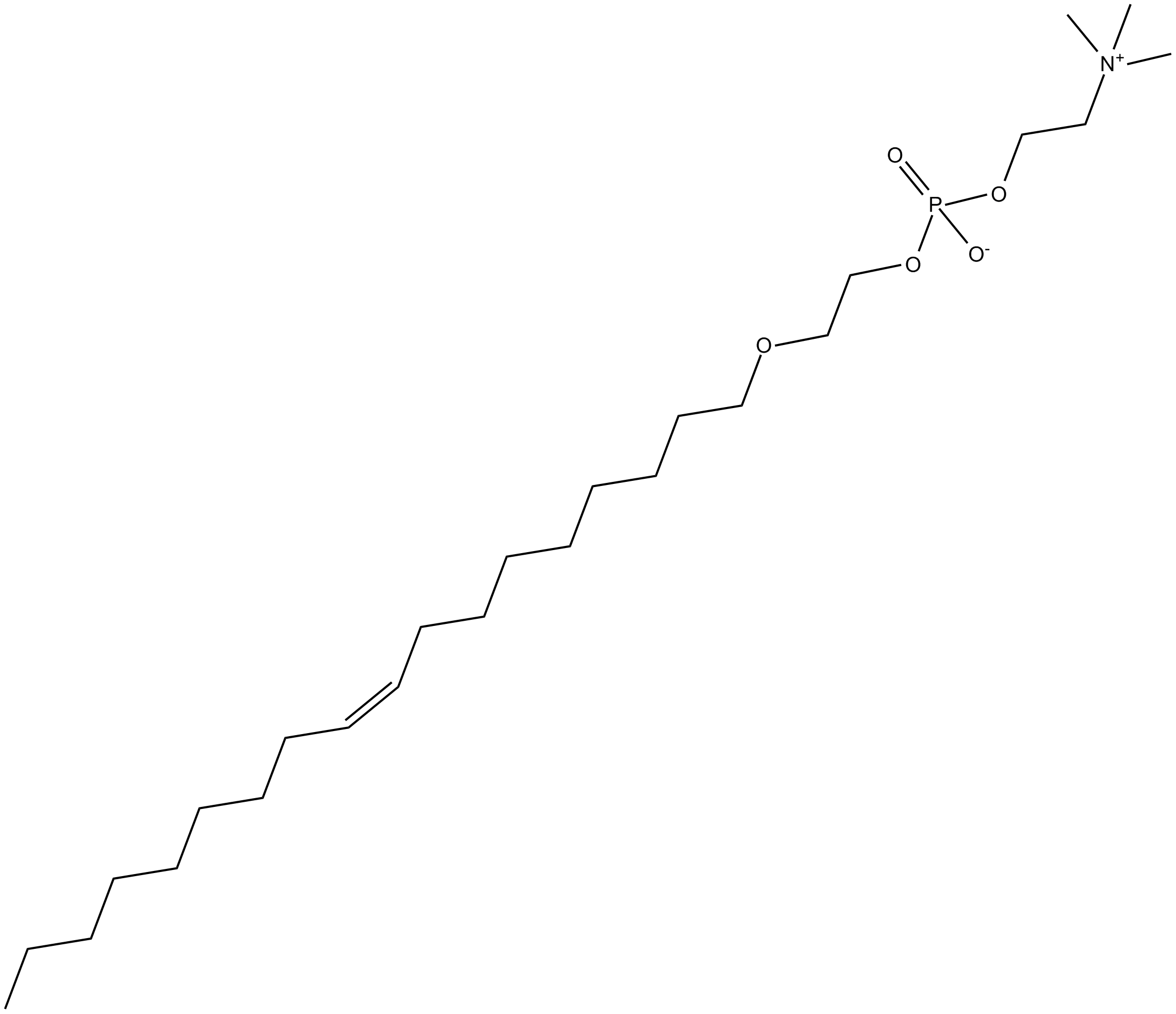 Oleyloxyethyl Phosphorylcholine Chemical Structure