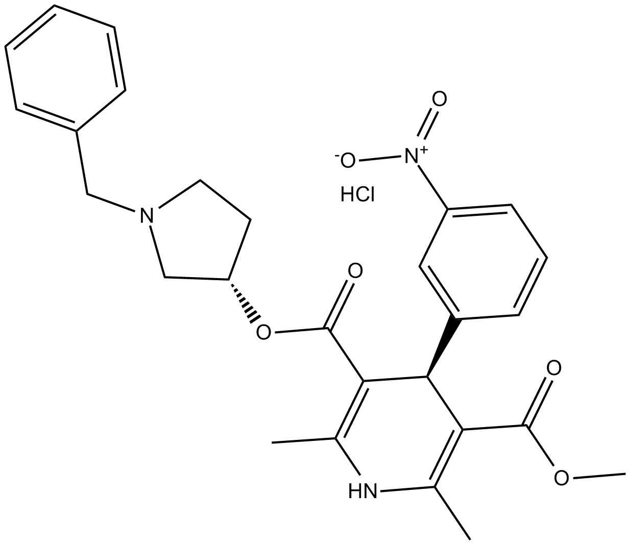 Barnidipine (hydrochloride) Chemical Structure