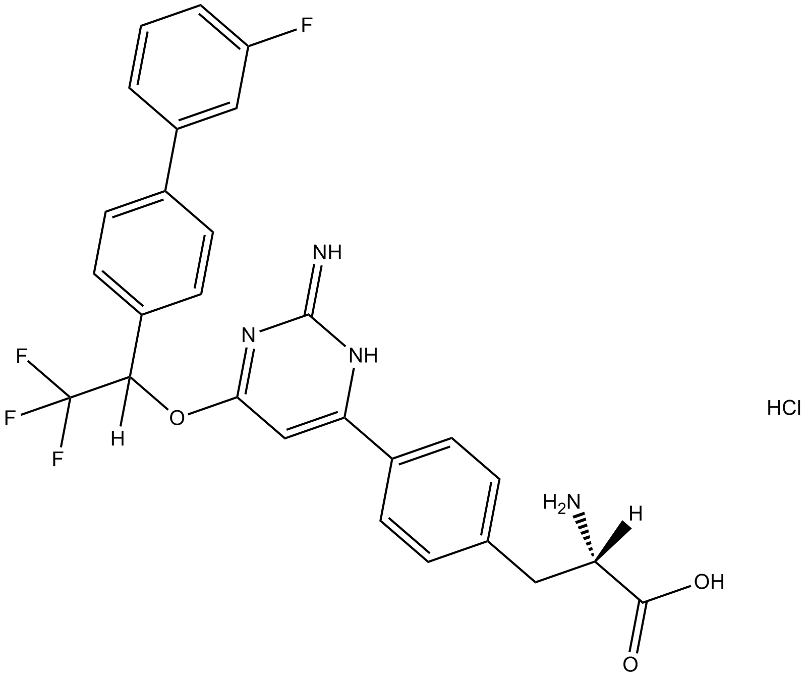 LP533401 hcl Chemical Structure