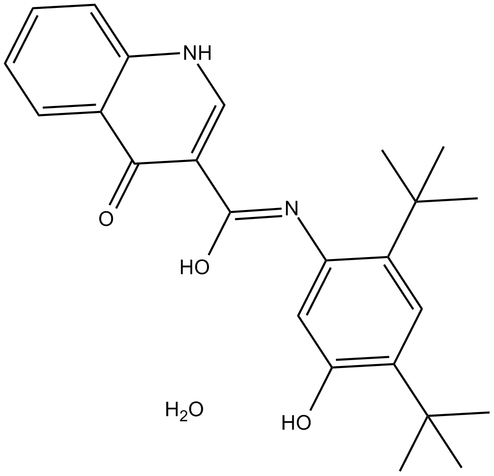 Ivacaftor hydrate Chemical Structure