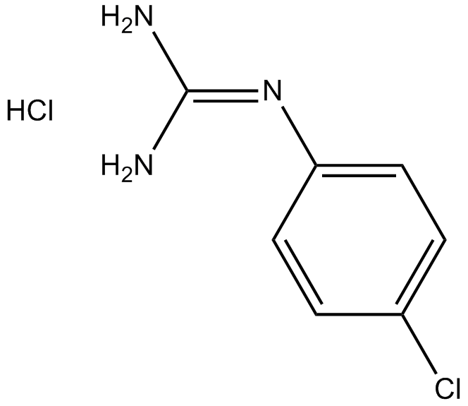 4-Chlorophenylguanidine hydrochloride Chemical Structure