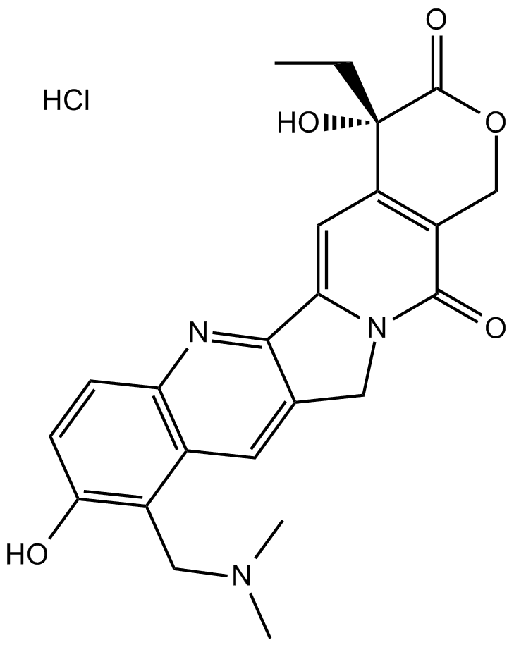 Topotecan HCl Chemical Structure