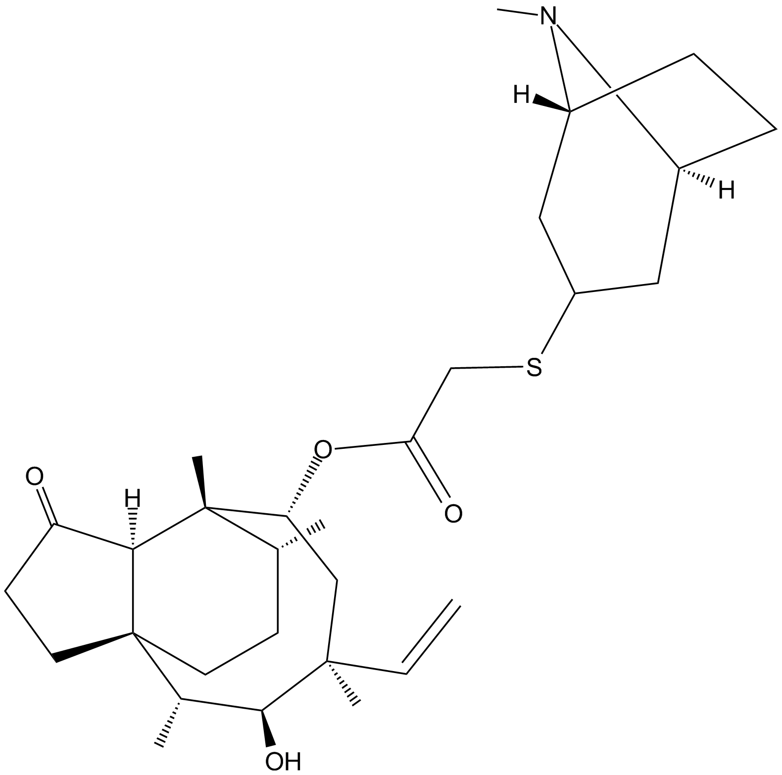 Retapamulin Chemical Structure