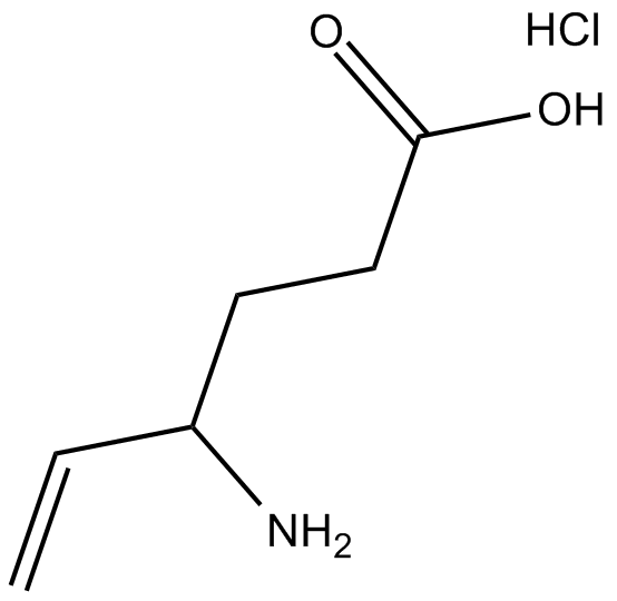 Vigabatrin Hydrochloride Chemical Structure