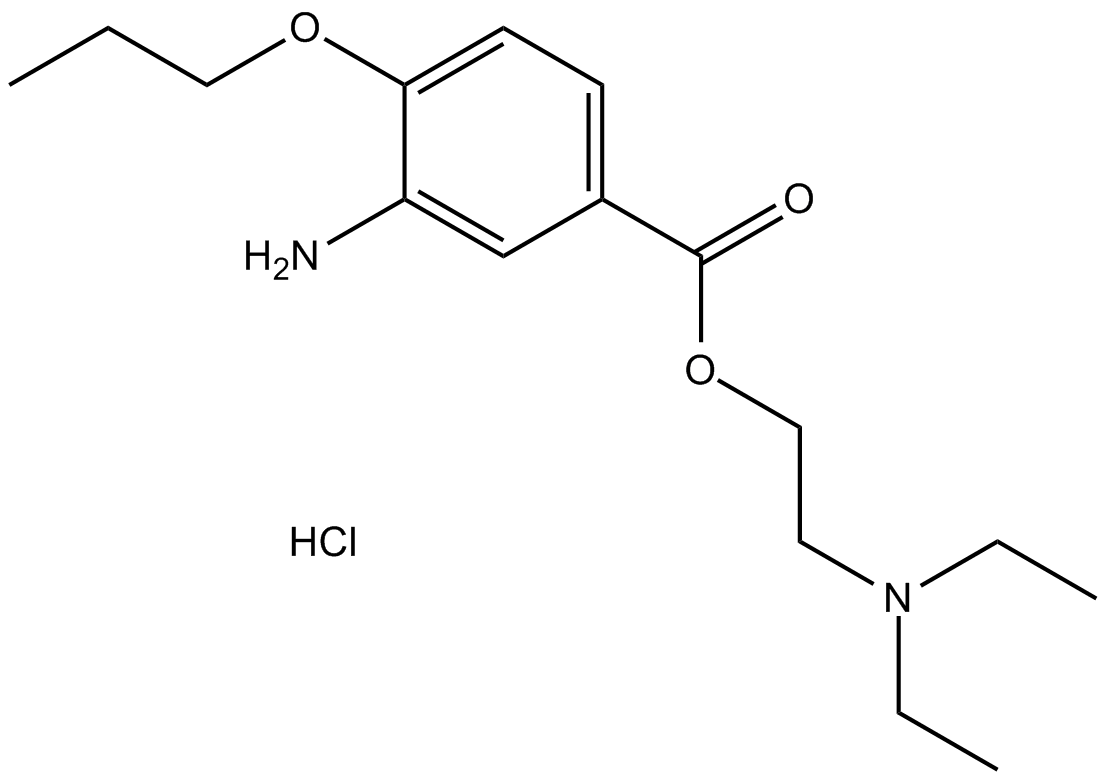 Proparacaine HCl Chemical Structure