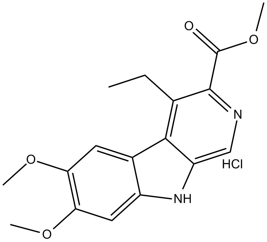 DMCM hydrochloride Chemical Structure