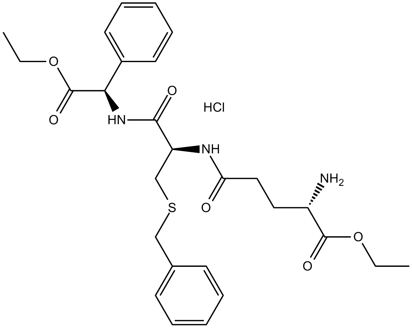 Ezatiostat hydrochloride Chemical Structure