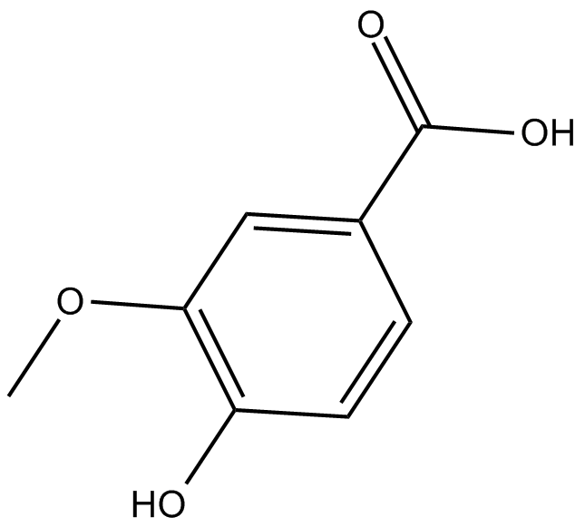 Vanillic acid Chemical Structure