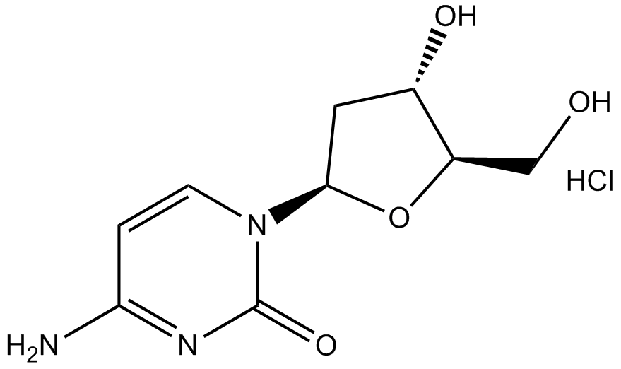 2'-Deoxycytidine hydrochloride Chemical Structure