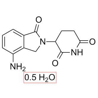 Lenalidomide hemihydrate Chemical Structure