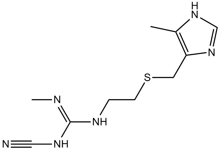 Cimetidine Chemical Structure