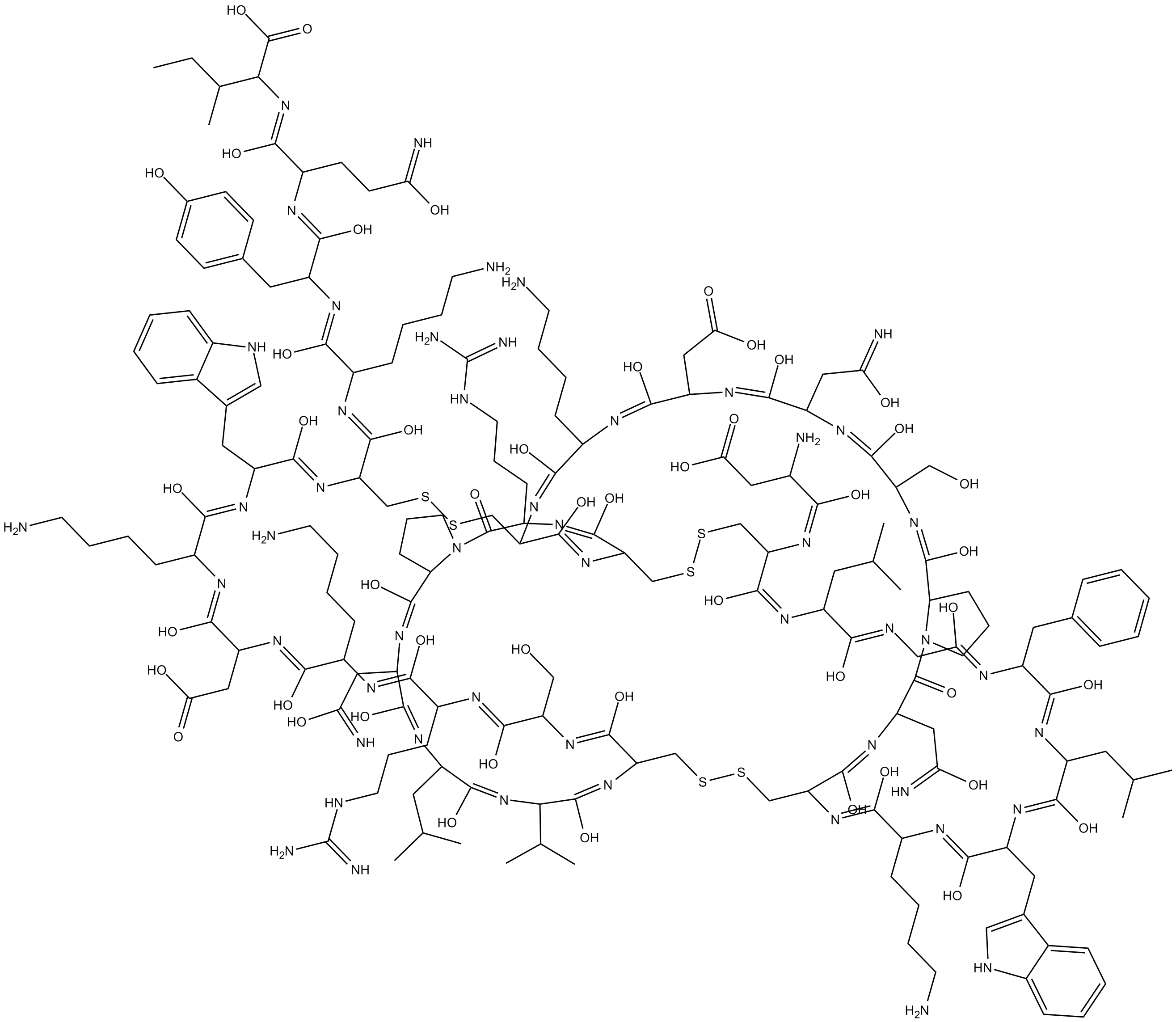 Phrixotoxin 3 Chemical Structure