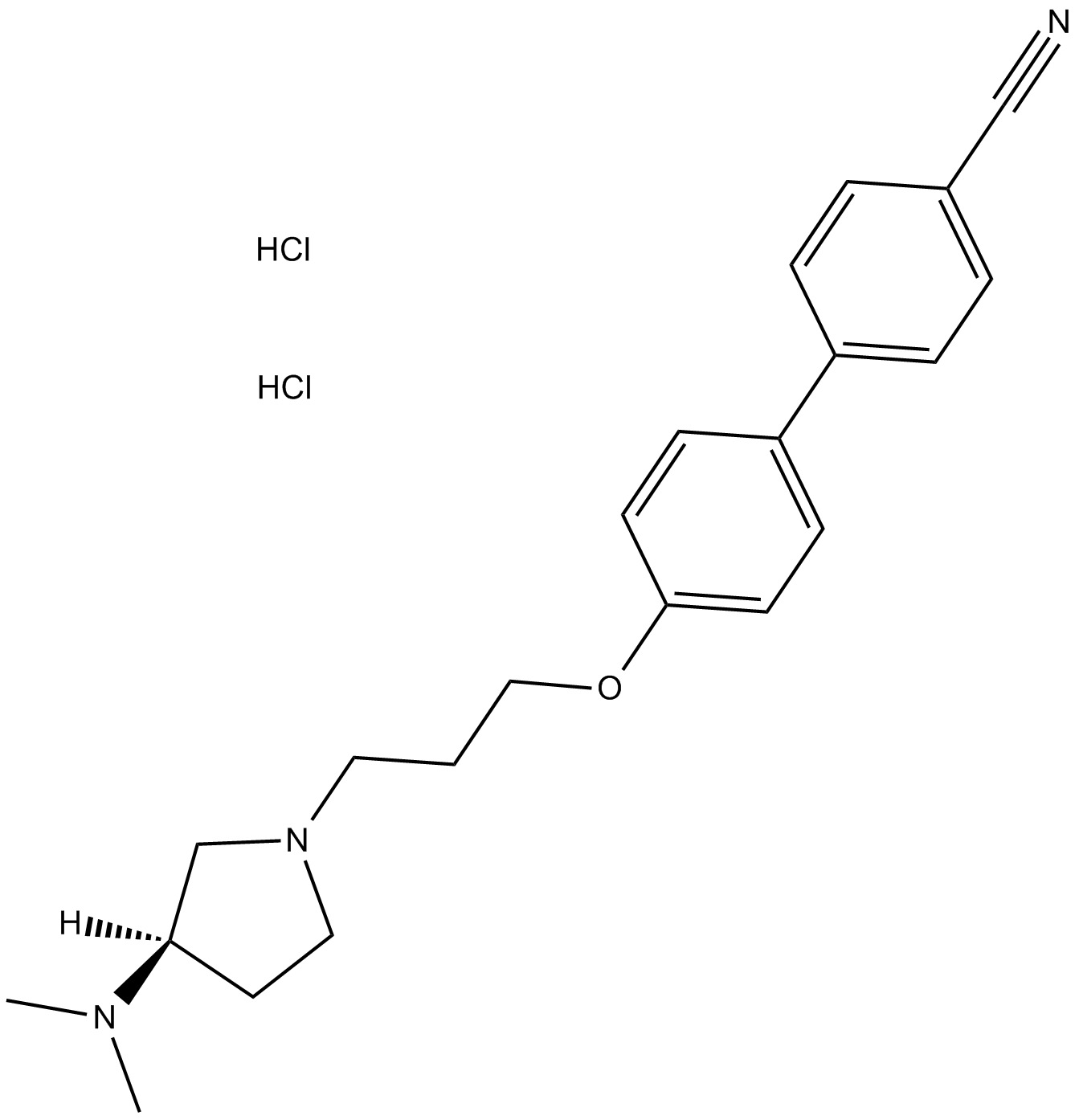 A 331440 dihydrochloride Chemical Structure