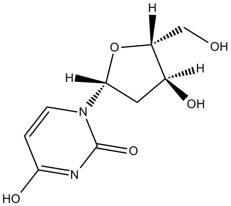 2-Deoxyuridine Chemical Structure
