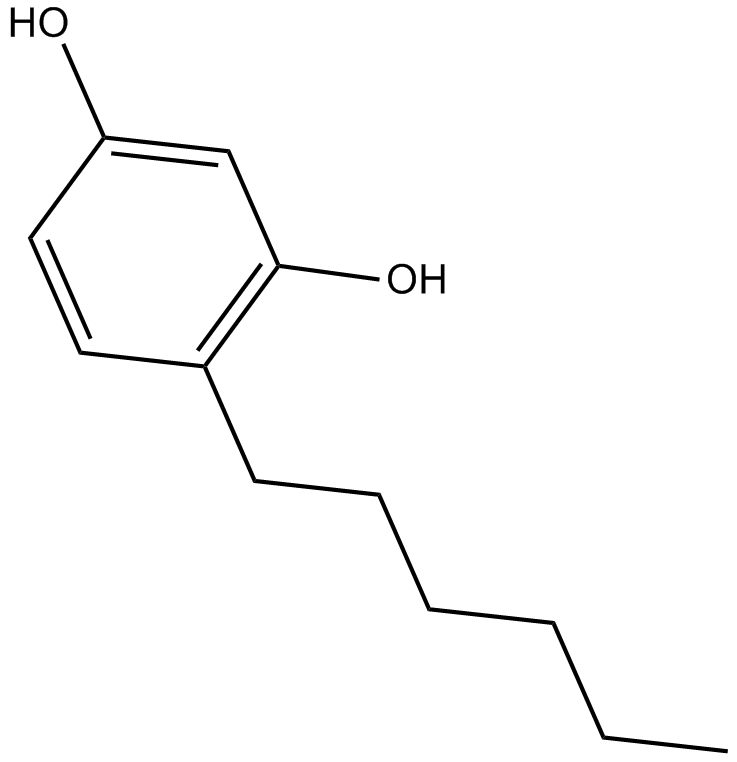 Hexylresorcinol Chemical Structure