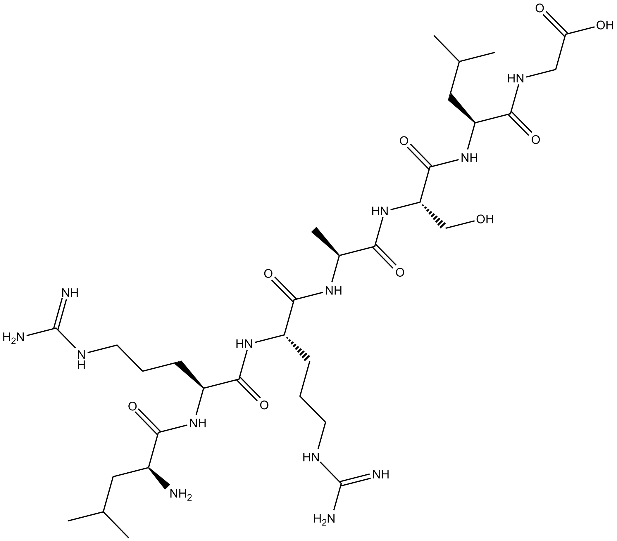 Kemptide Chemical Structure