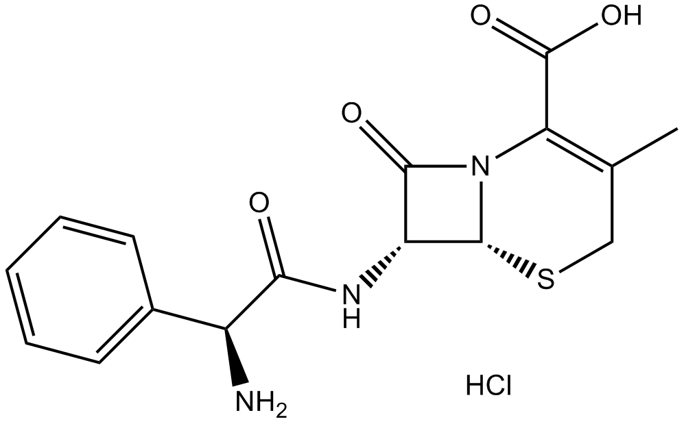 Cephalexin hydrochloride Chemical Structure