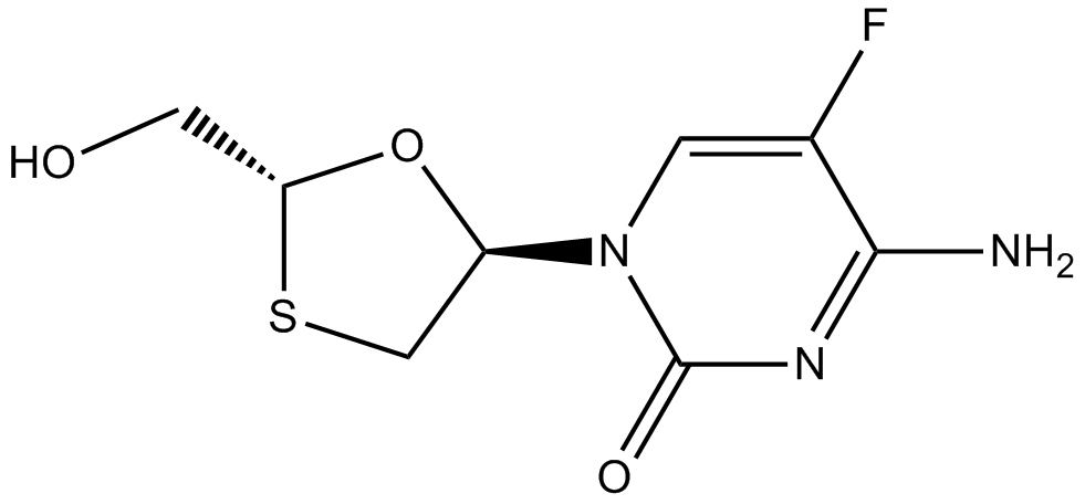 Emtricitabine Chemical Structure