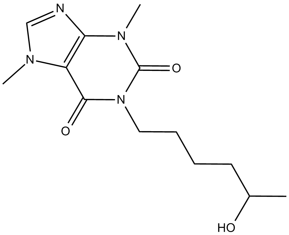 (±)-Lisofylline Chemical Structure
