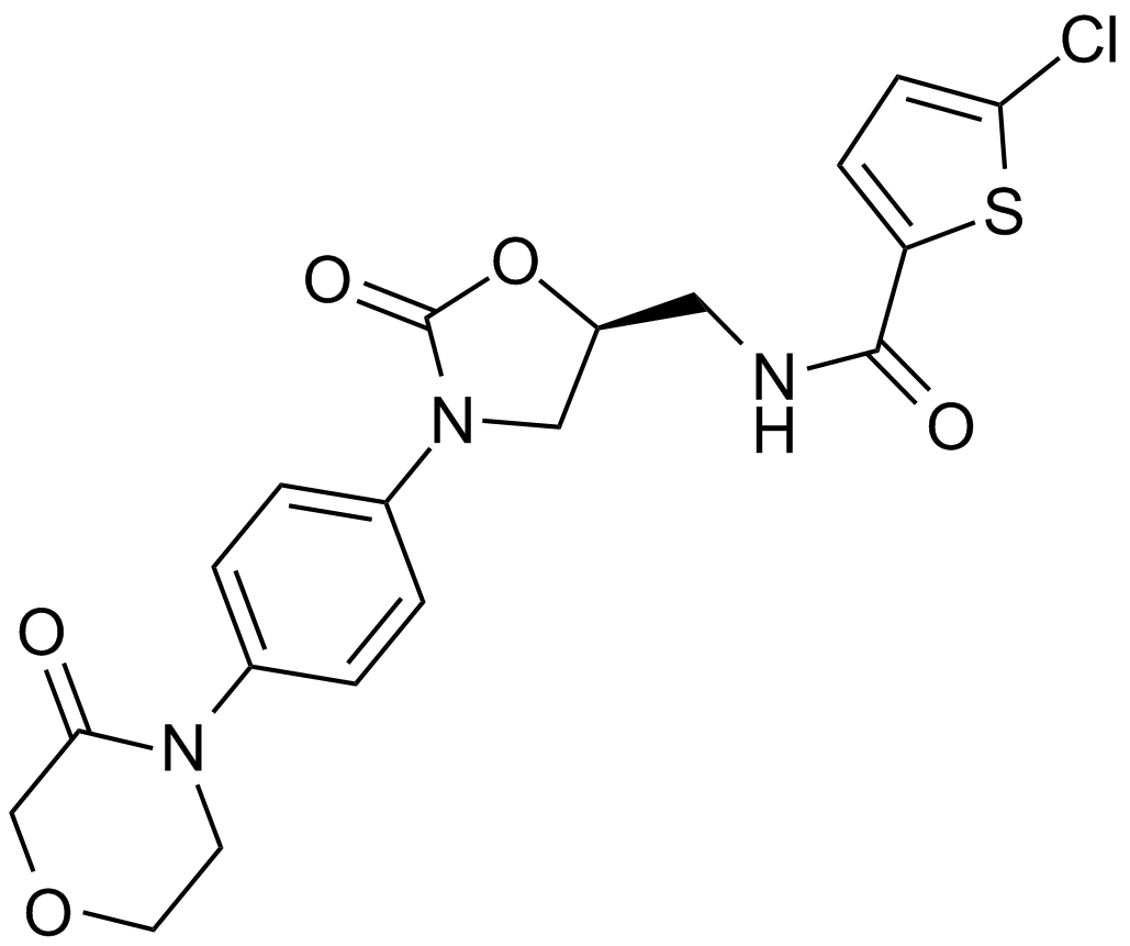 Rivaroxaban Chemical Structure
