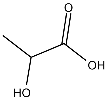 Lactic acid Chemical Structure