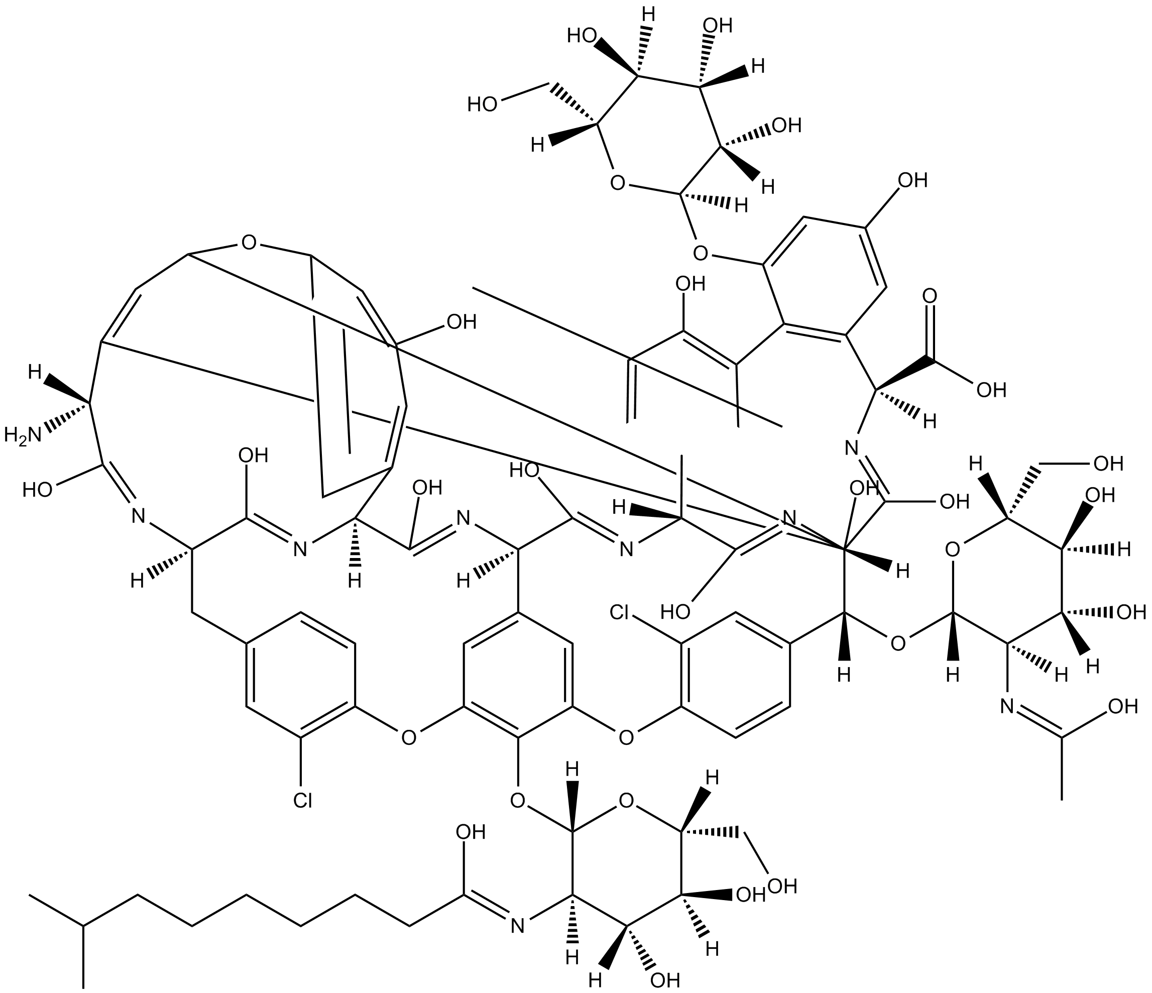 Teicoplanin A2-2 Chemical Structure