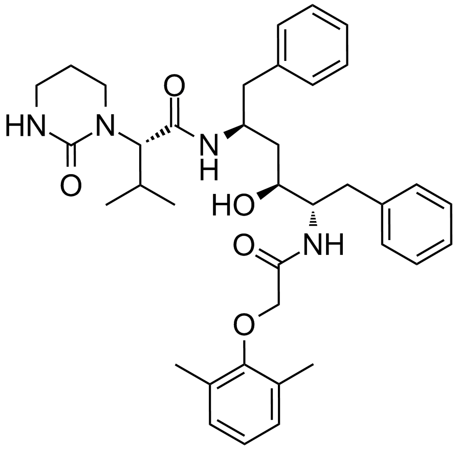 Lopinavir Chemical Structure