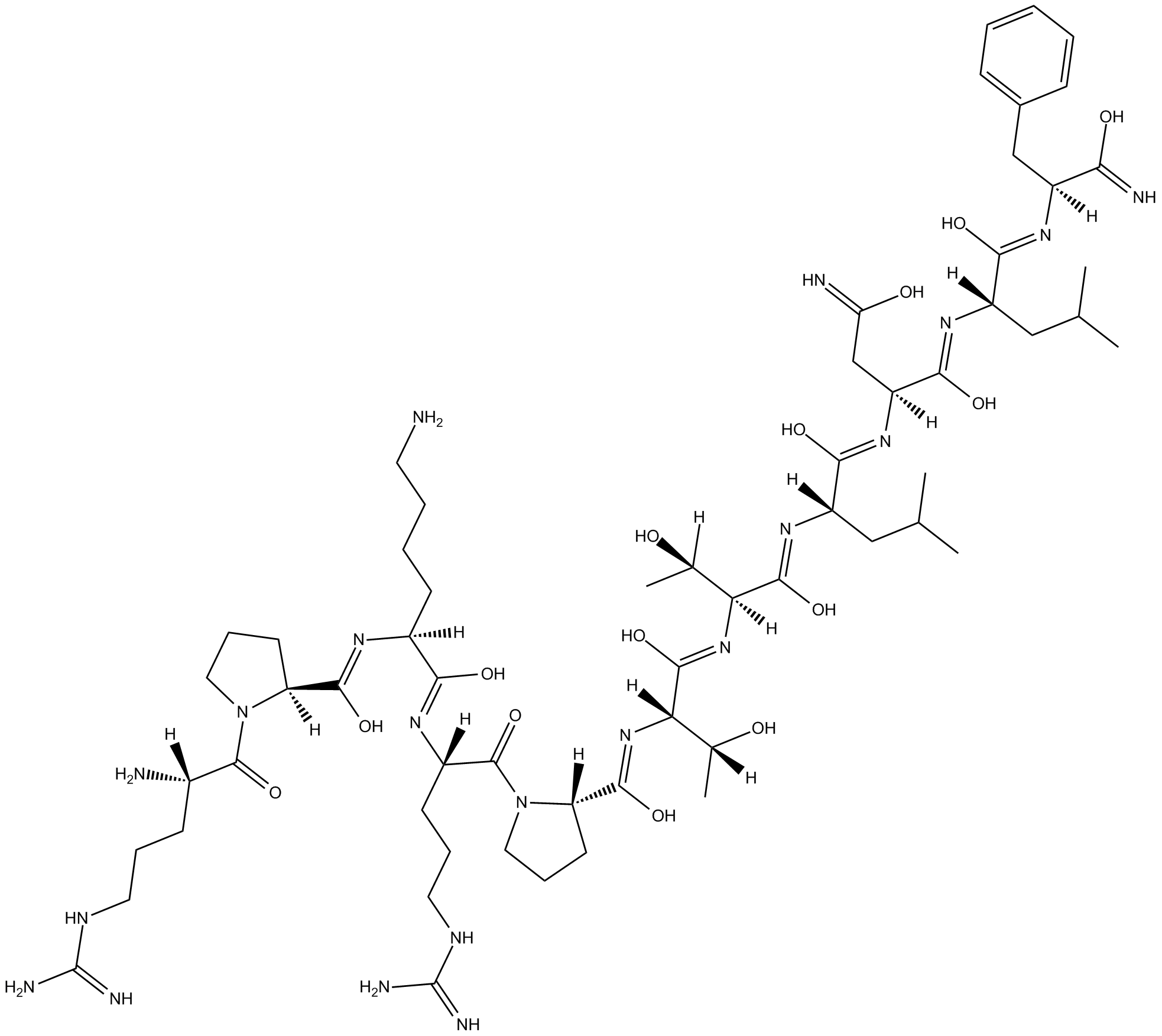 JIP-1 (153-163) Chemical Structure