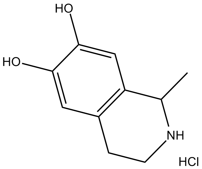 (±)-Salsolinol (hydrochloride) Chemical Structure