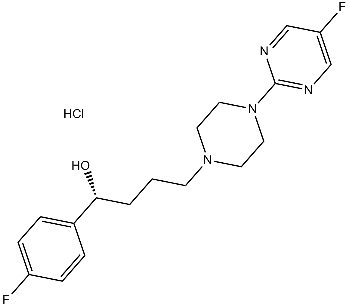 BMY 14802 hydrochloride Chemical Structure