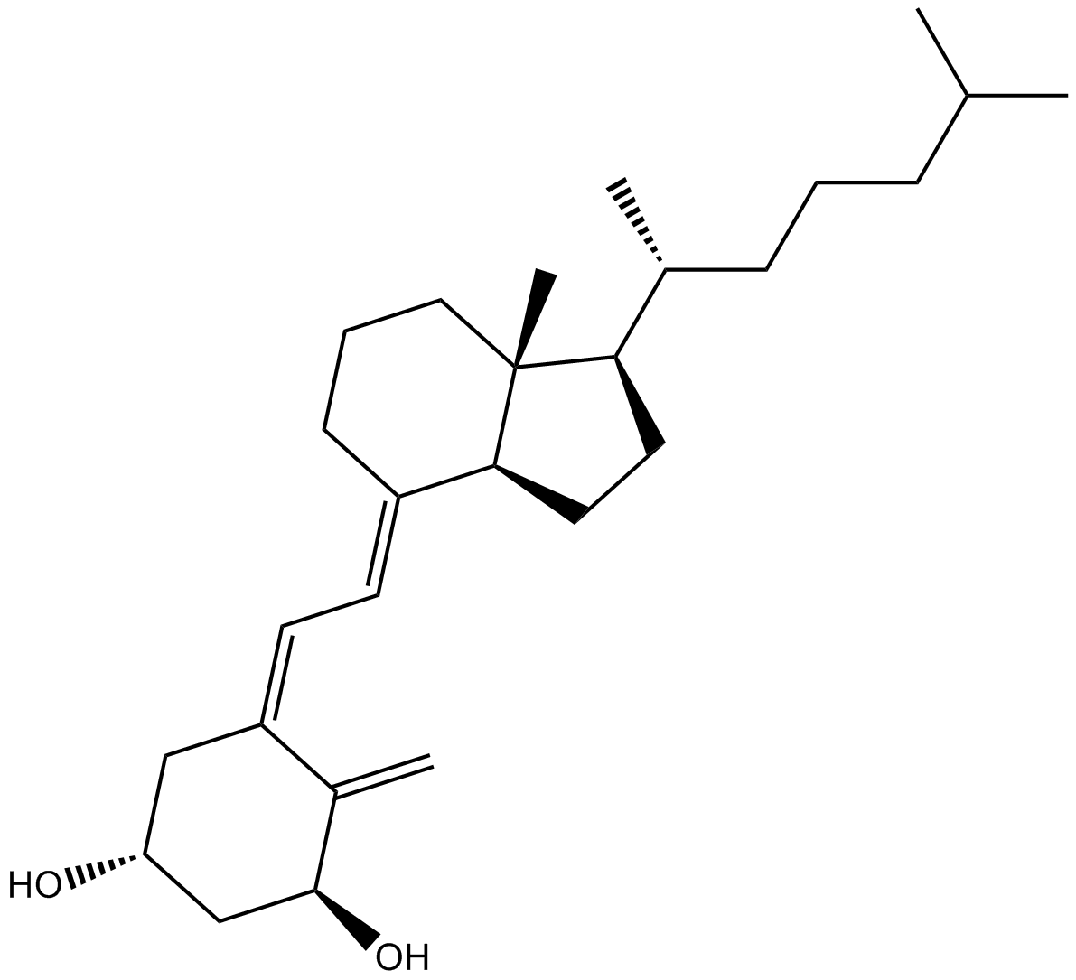 Alfacalcidol Chemical Structure