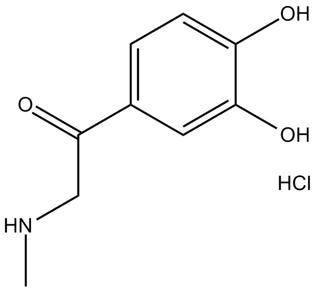 Adrenalone HCl Chemical Structure