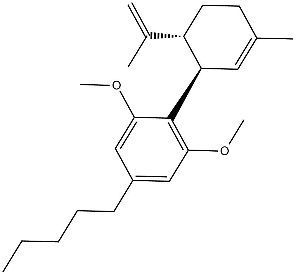 Cannabidiol dimethyl ether Chemical Structure