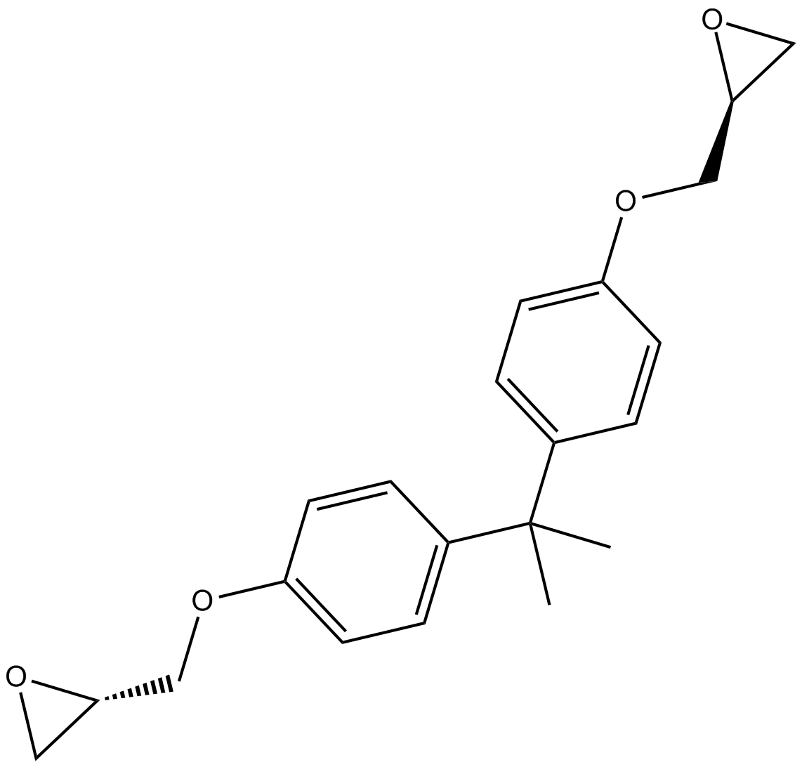 BADGE Chemical Structure