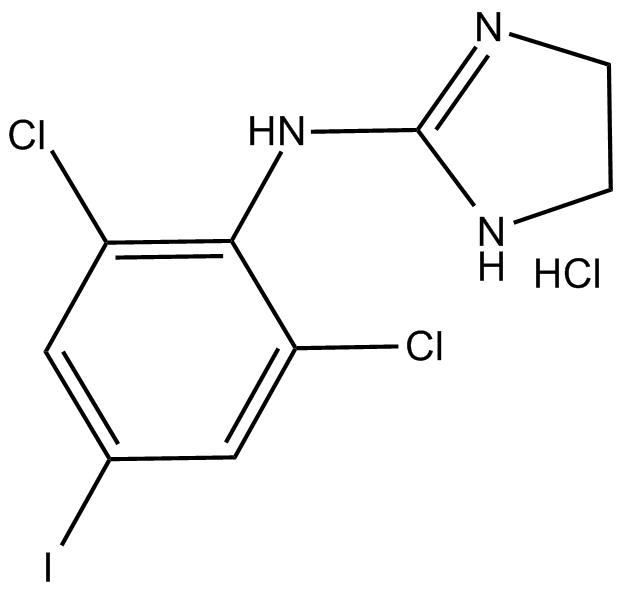p-iodo-Clonidine (hydrochloride) Chemical Structure