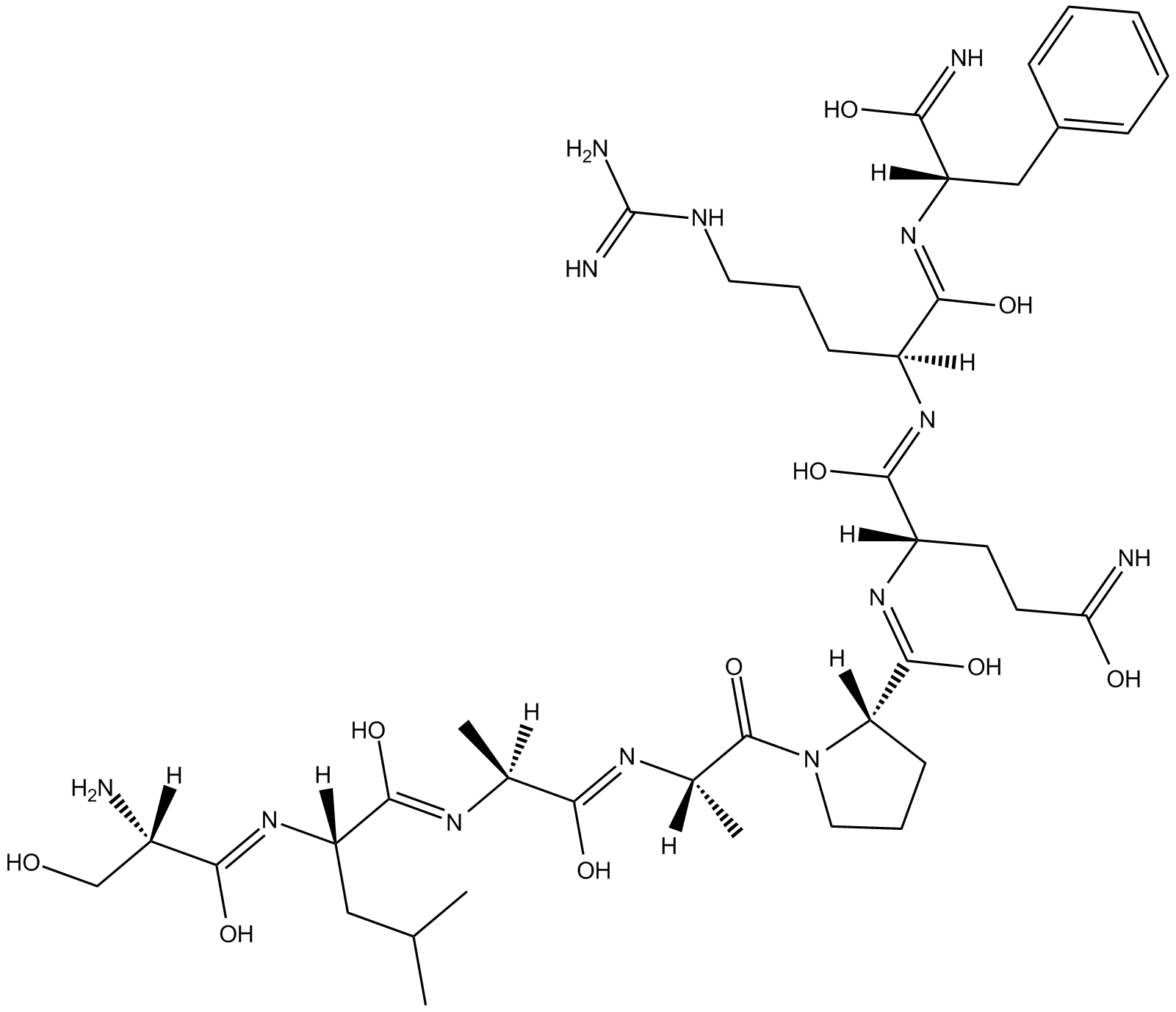 Neuropeptide SF (mouse, rat) Chemical Structure