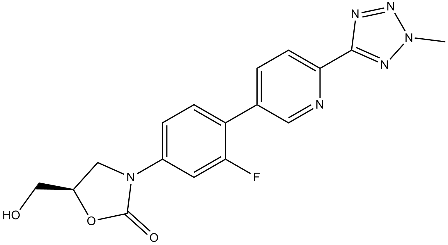 Tedizolid Chemical Structure