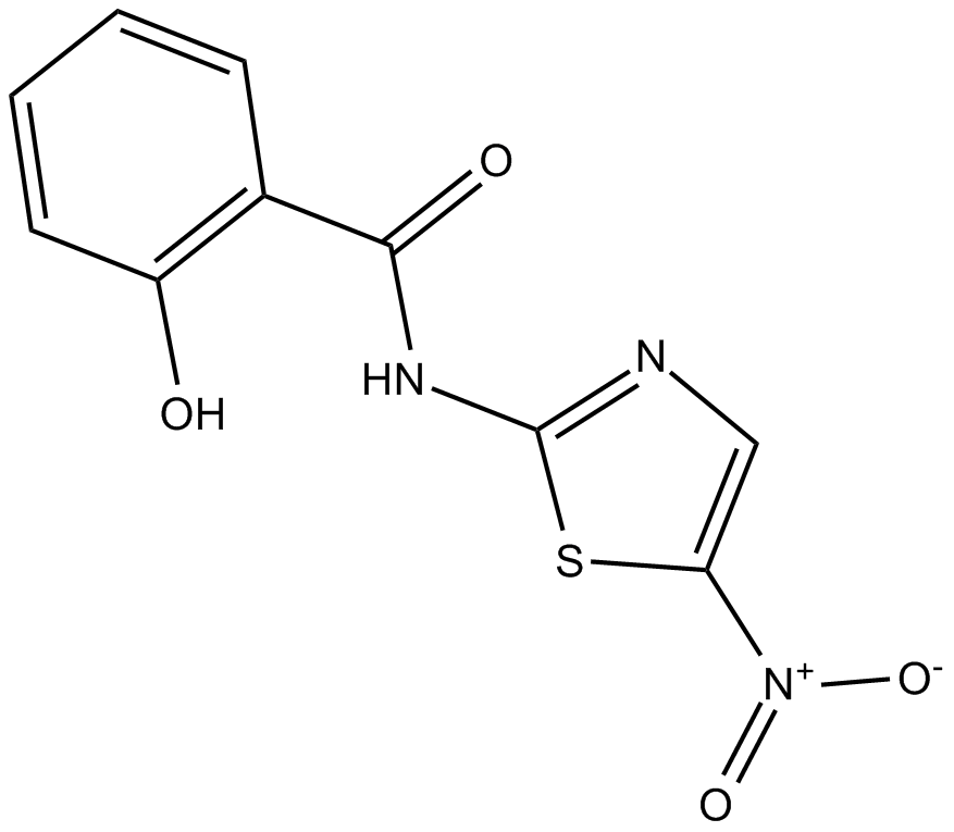 Tizoxanide Chemical Structure