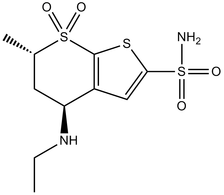 Dorzolamide Chemical Structure