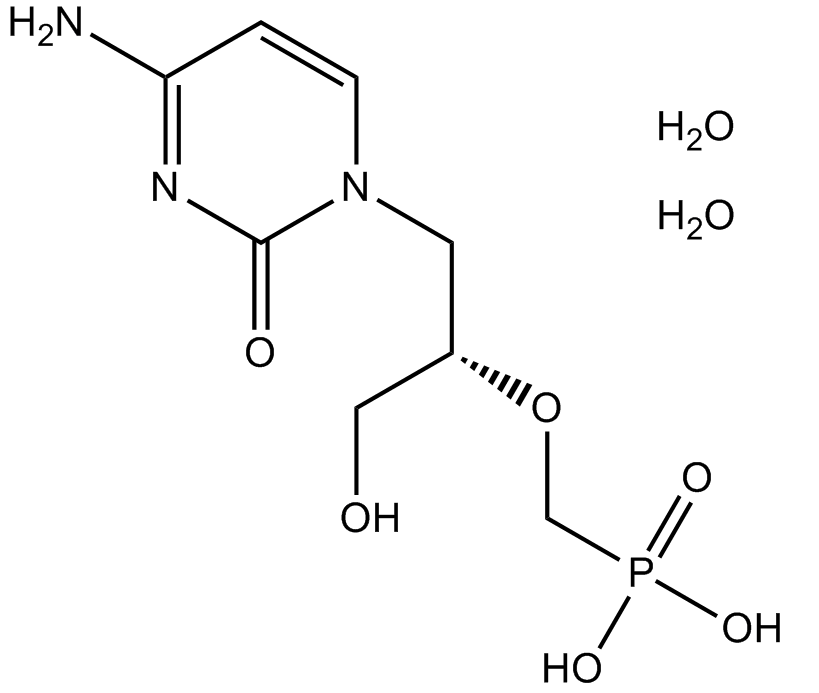 Cidofovir dihydrate Chemical Structure