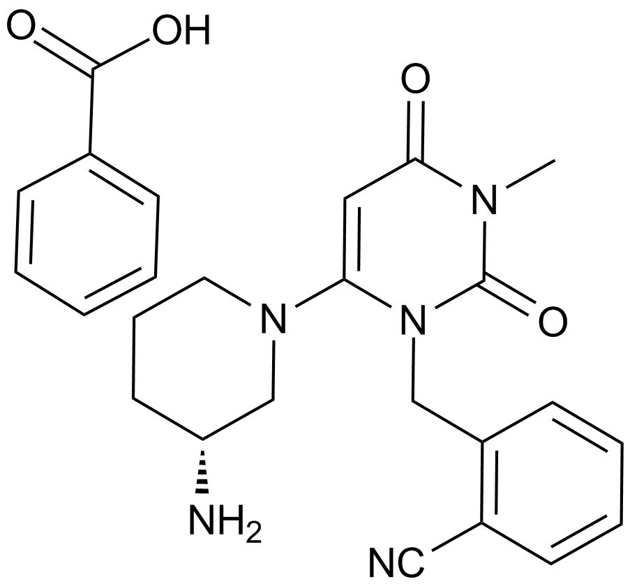 Alogliptin Benzoate Chemical Structure