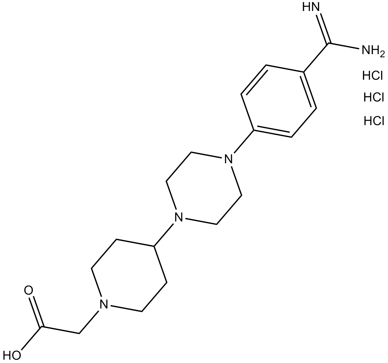 GR 144053 trihydrochloride Chemical Structure