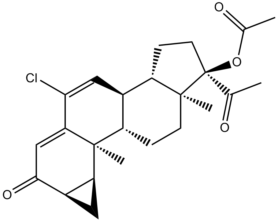 Cyproterone Acetate Chemical Structure