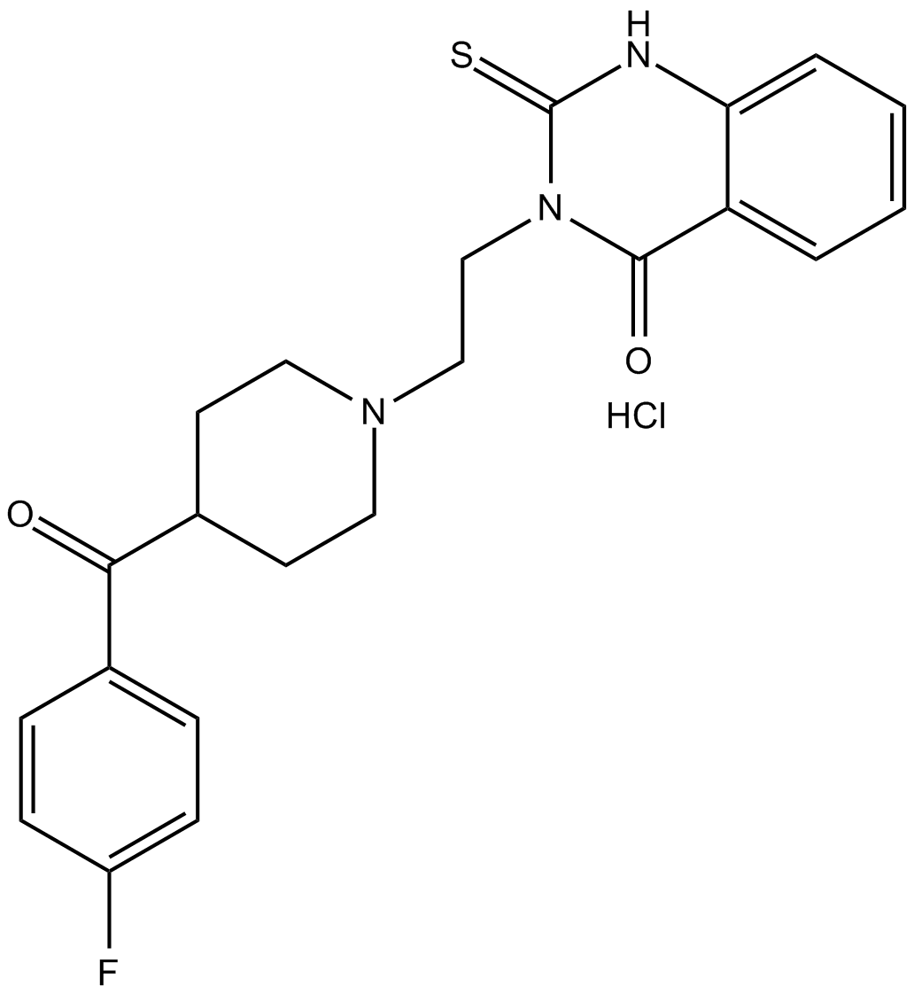 Altanserin hydrochloride Chemical Structure