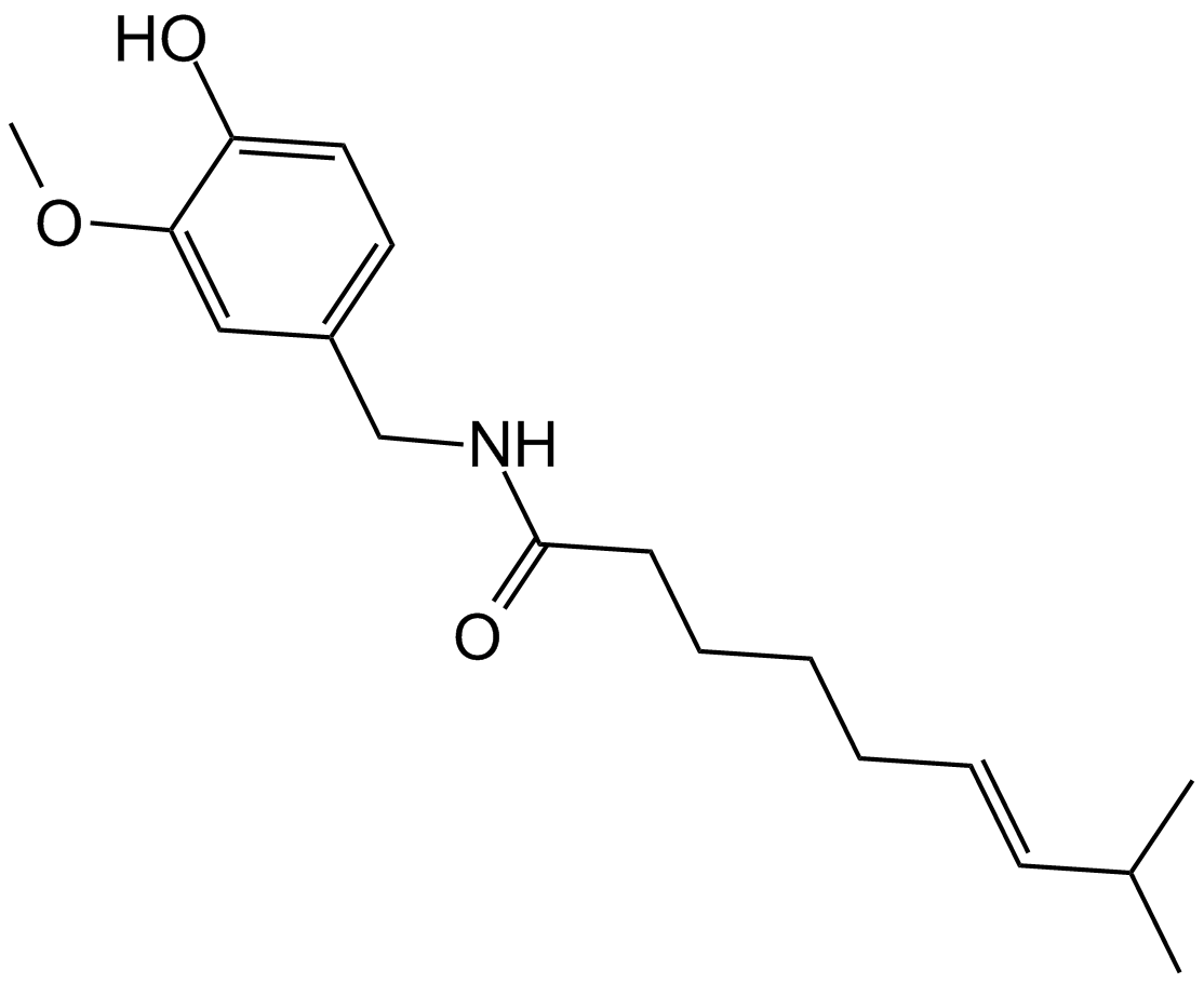 Capsaicin Chemical Structure
