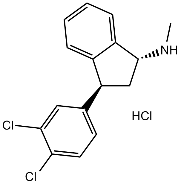 Indatraline hydrochloride Chemical Structure