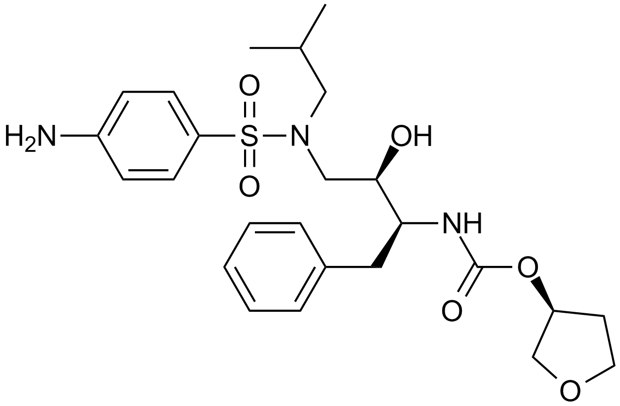 Amprenavir (agenerase) Chemical Structure