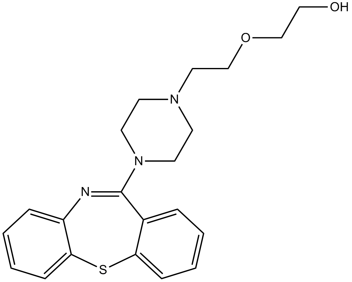 Quetiapine Chemical Structure