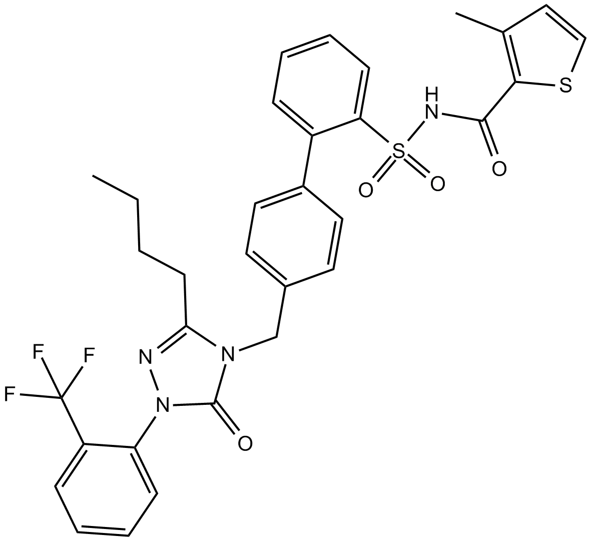 L-161,982 Chemical Structure