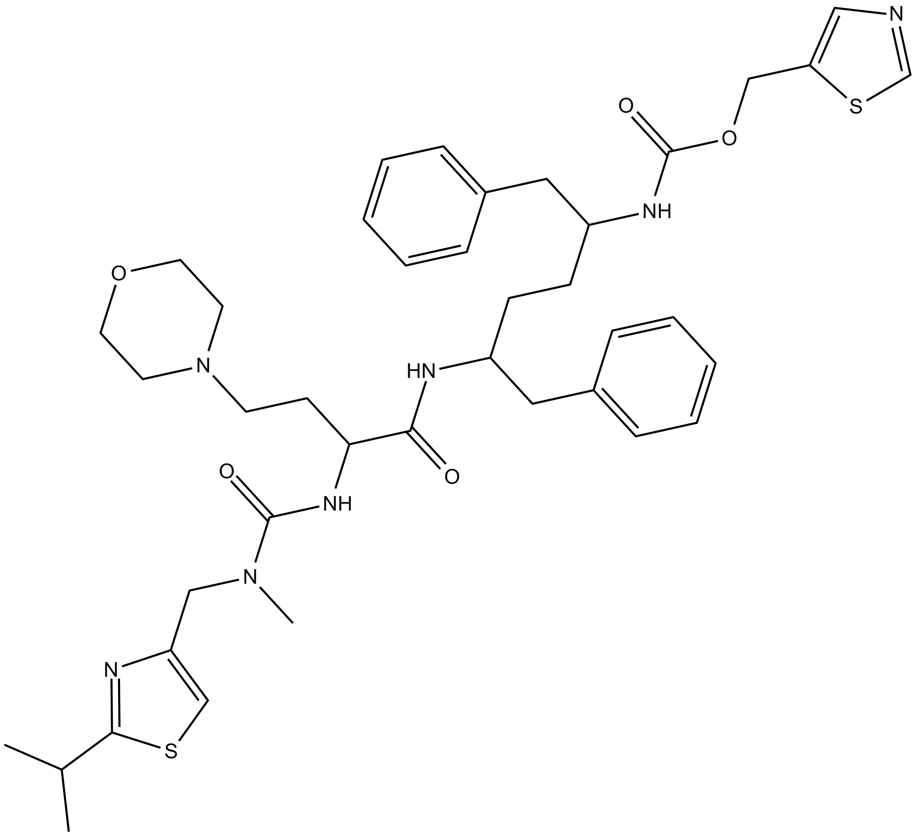 Cobicistat (GS-9350) Chemical Structure